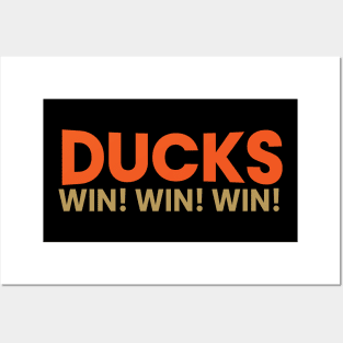 winner ducks Posters and Art